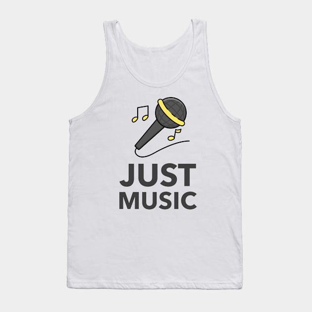 Just Music Tank Top by Jitesh Kundra